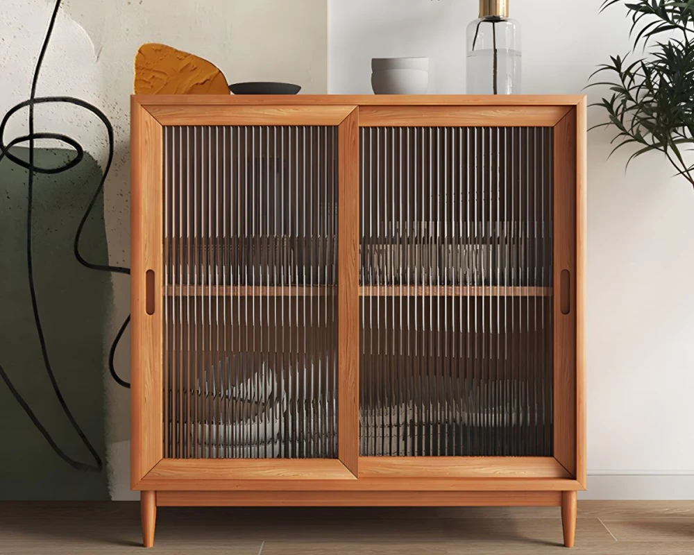 gray sideboard buffet