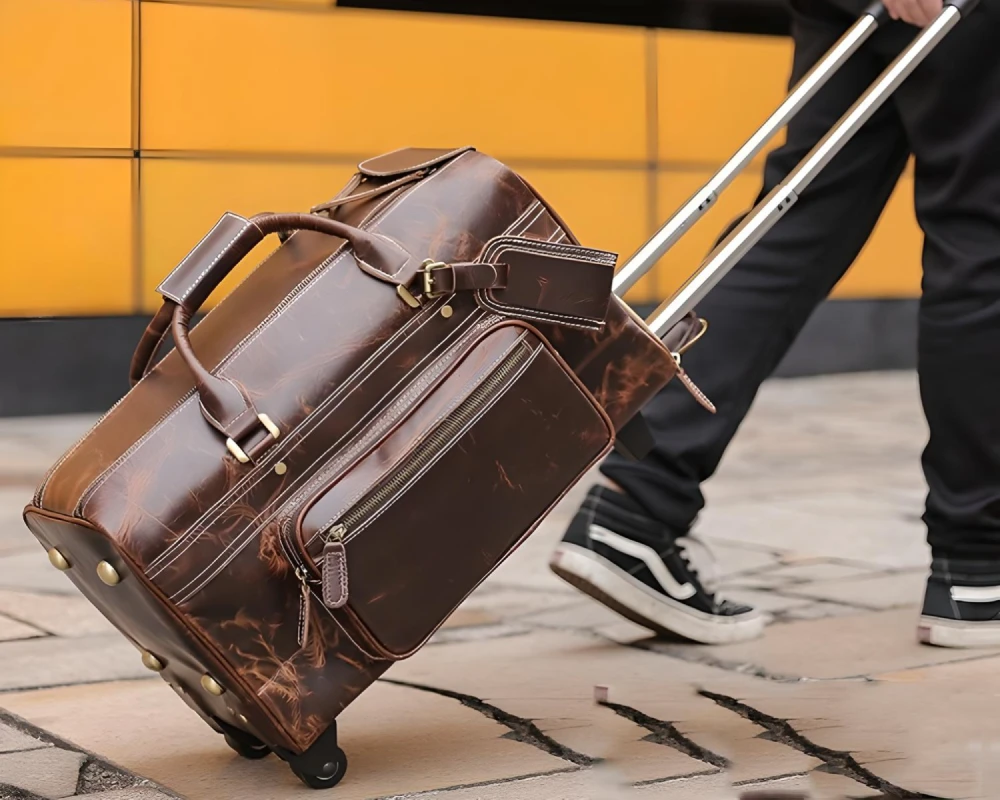 travel luggage trolley bag