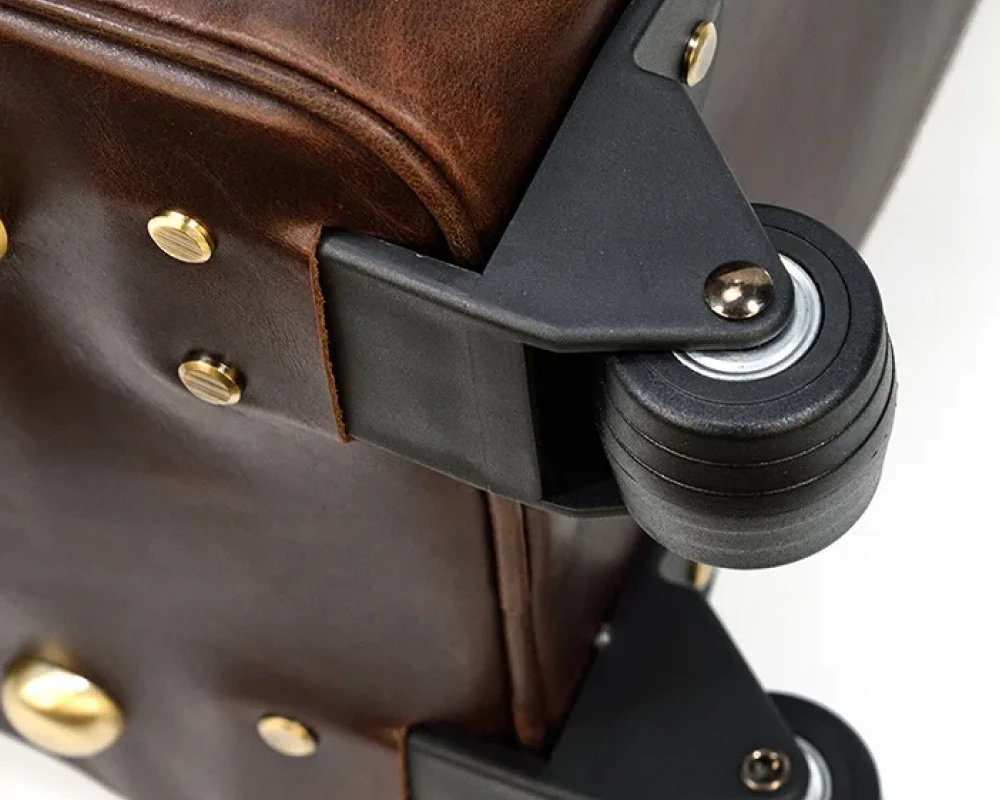 leather carry on luggage